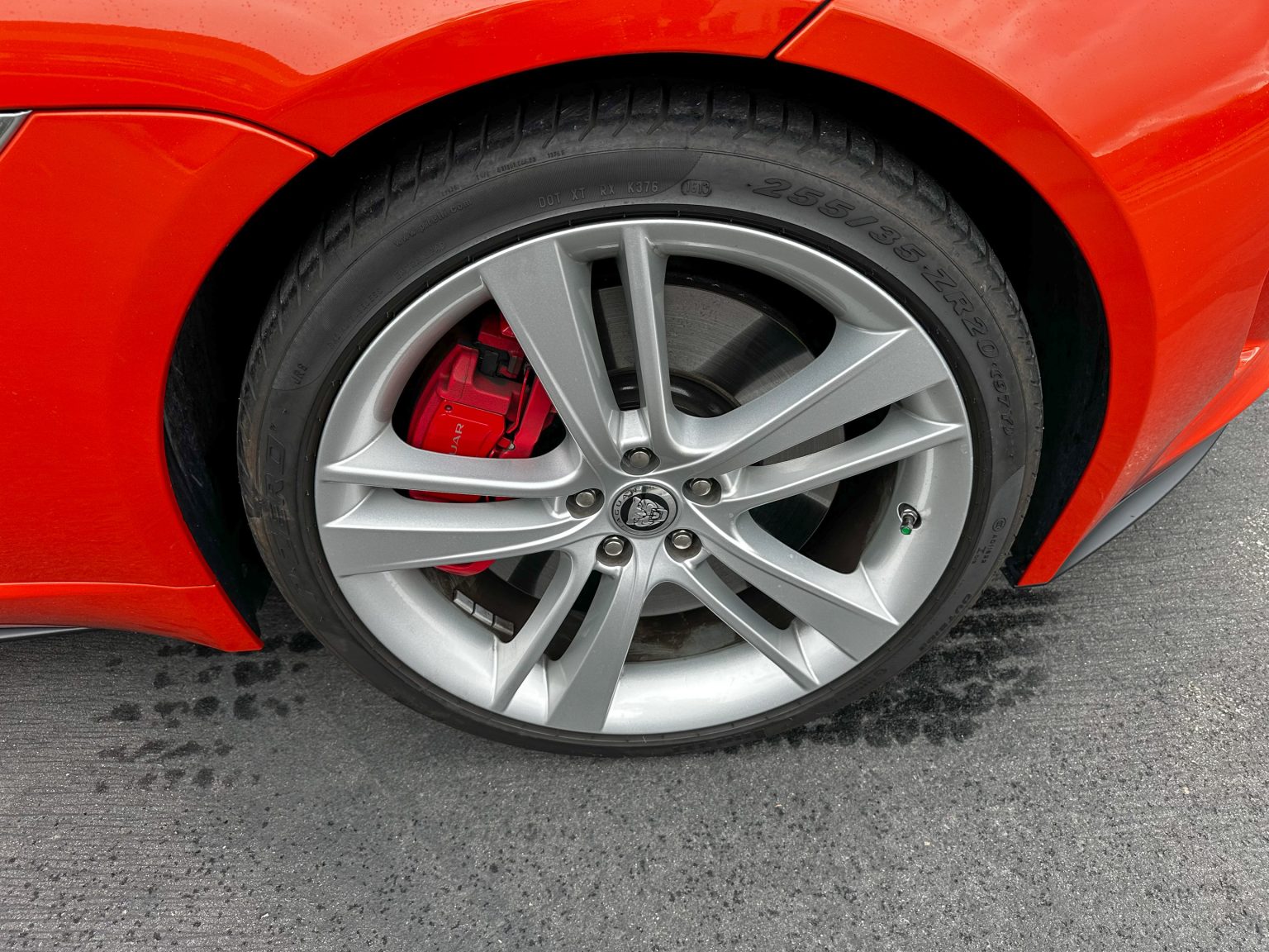 2014 Orange Jaguar F Type Convertible 1944