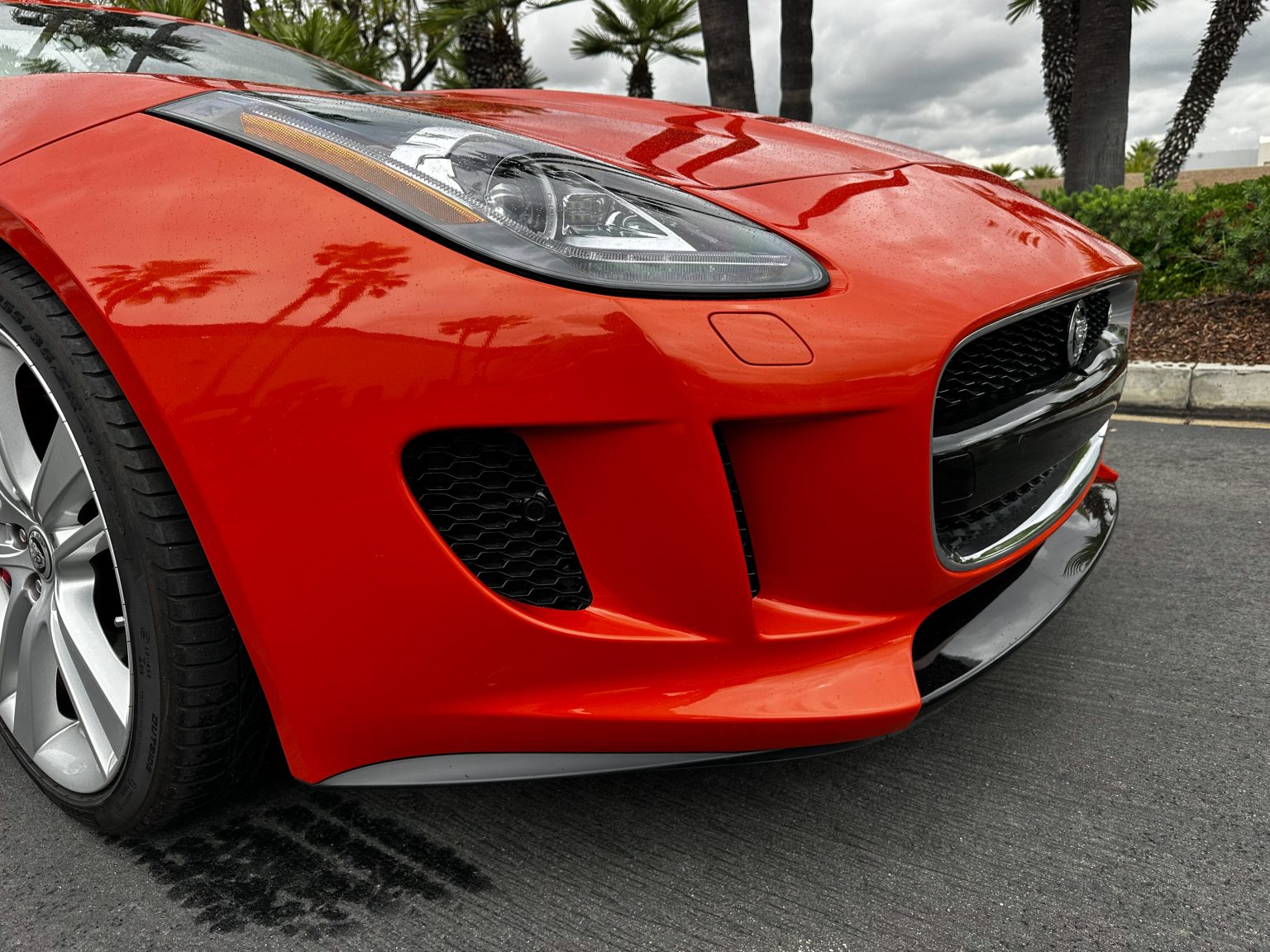 2014 Orange Jaguar F Type Convertible 1945