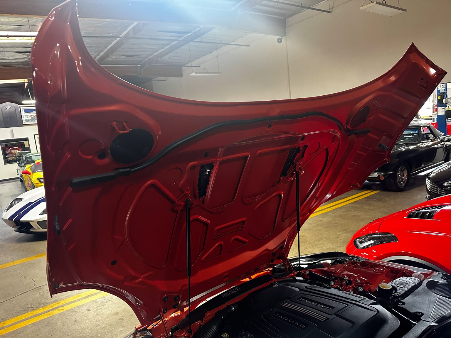 2014 Orange Jaguar F Type Convertible 1960