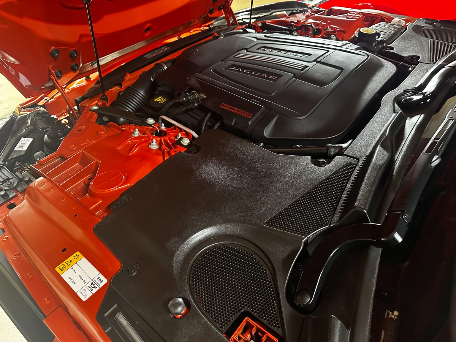 2014 Orange Jaguar F Type Convertible 1961