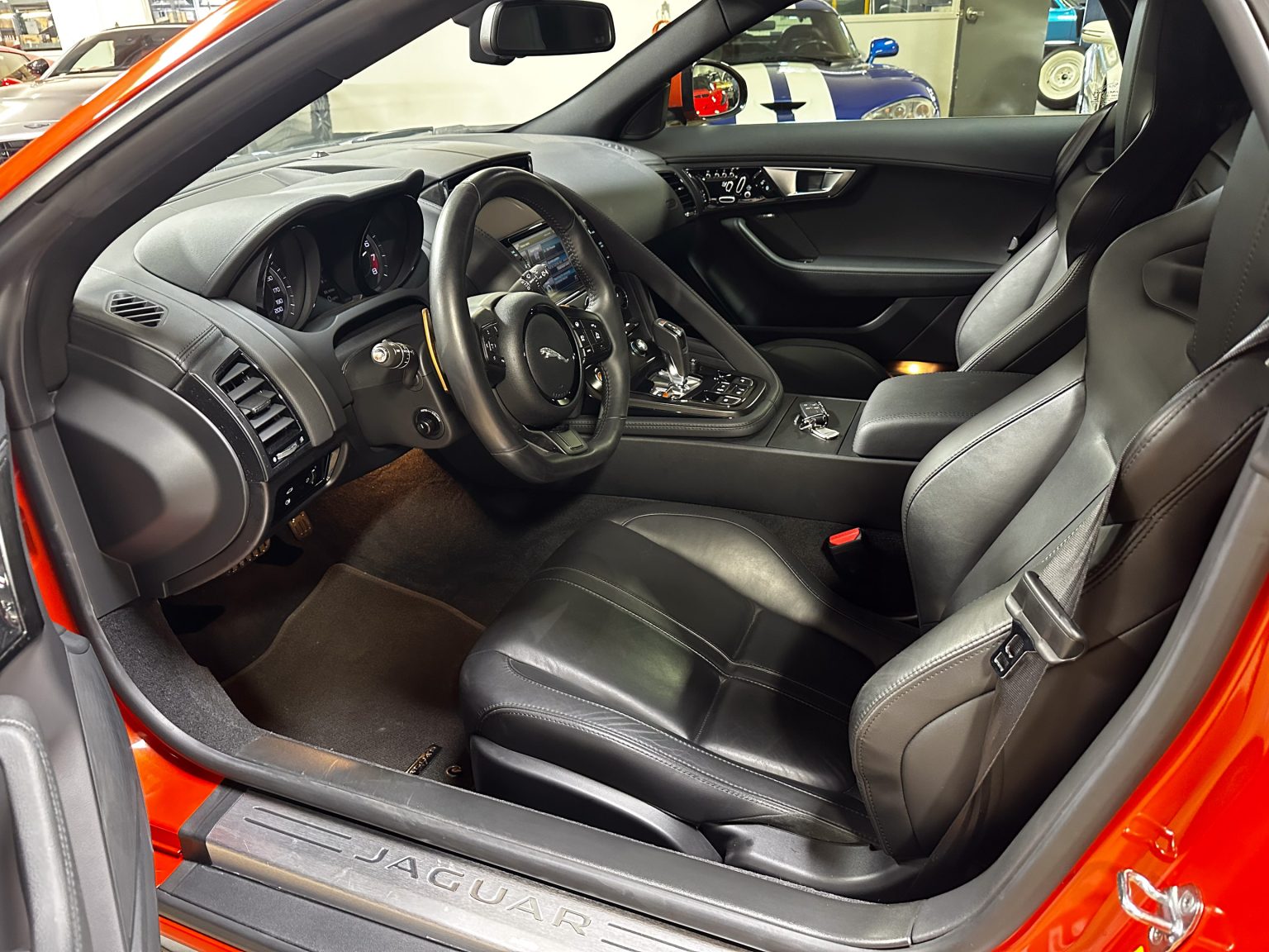 2014 Orange Jaguar F Type Convertible 1996