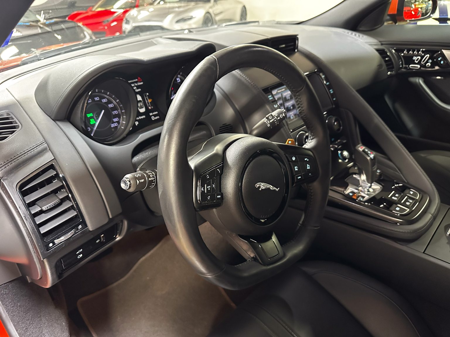 2014 Orange Jaguar F Type Convertible 1997