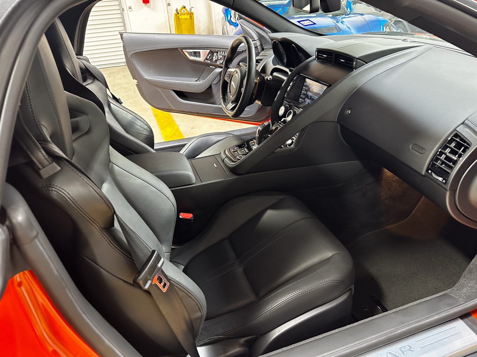 2014 Orange Jaguar F Type Convertible 2009