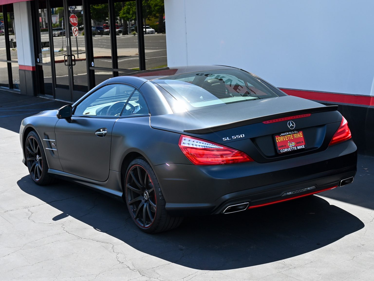2016 Black Mercedes Benz SL550 1812