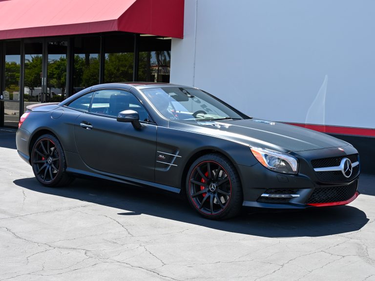 2016 Matte Black Mercedes Benz SL550 Mille Miglia 417 Special Edition