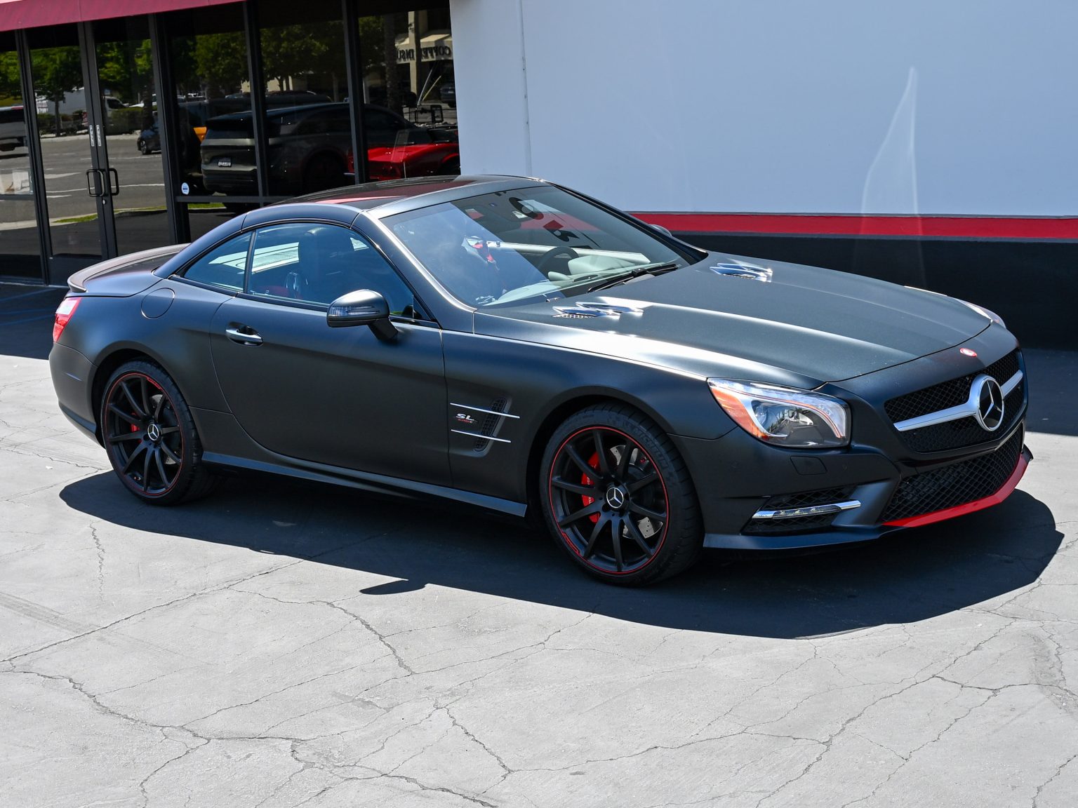 2016 Black Mercedes Benz SL550 1844