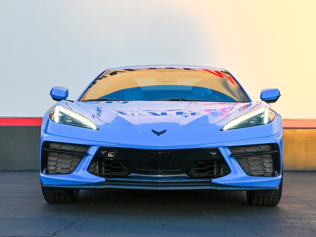2022 Rapid Blue C8 Corvette Convertible 1689
