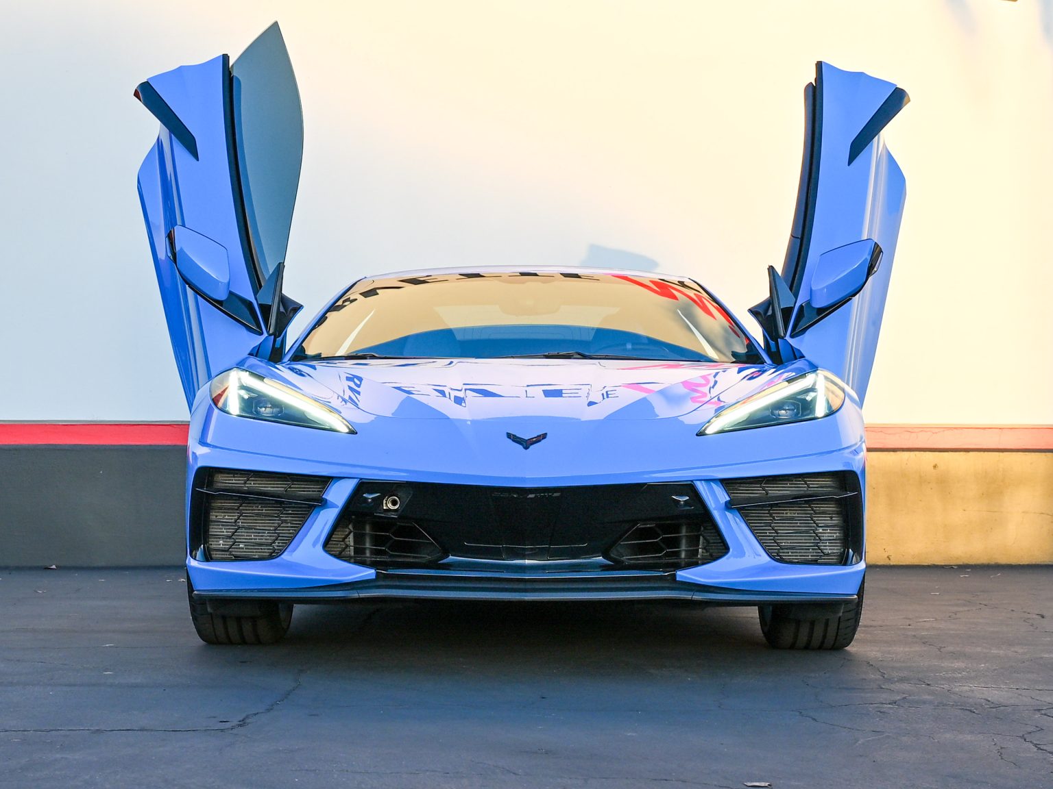 2022 Rapid Blue C8 Corvette Convertible 1696