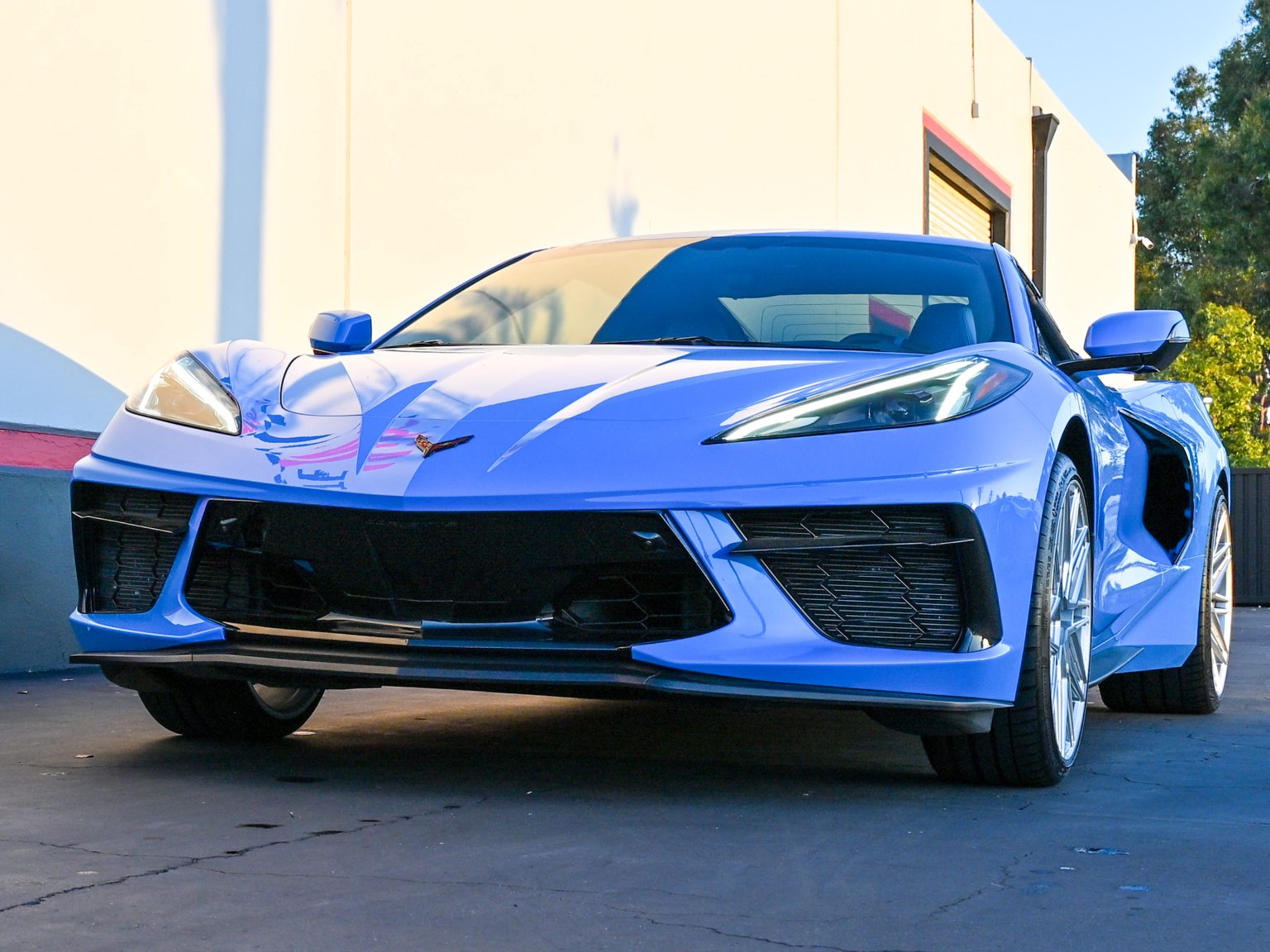 2022 Rapid Blue C8 Corvette Convertible 1700