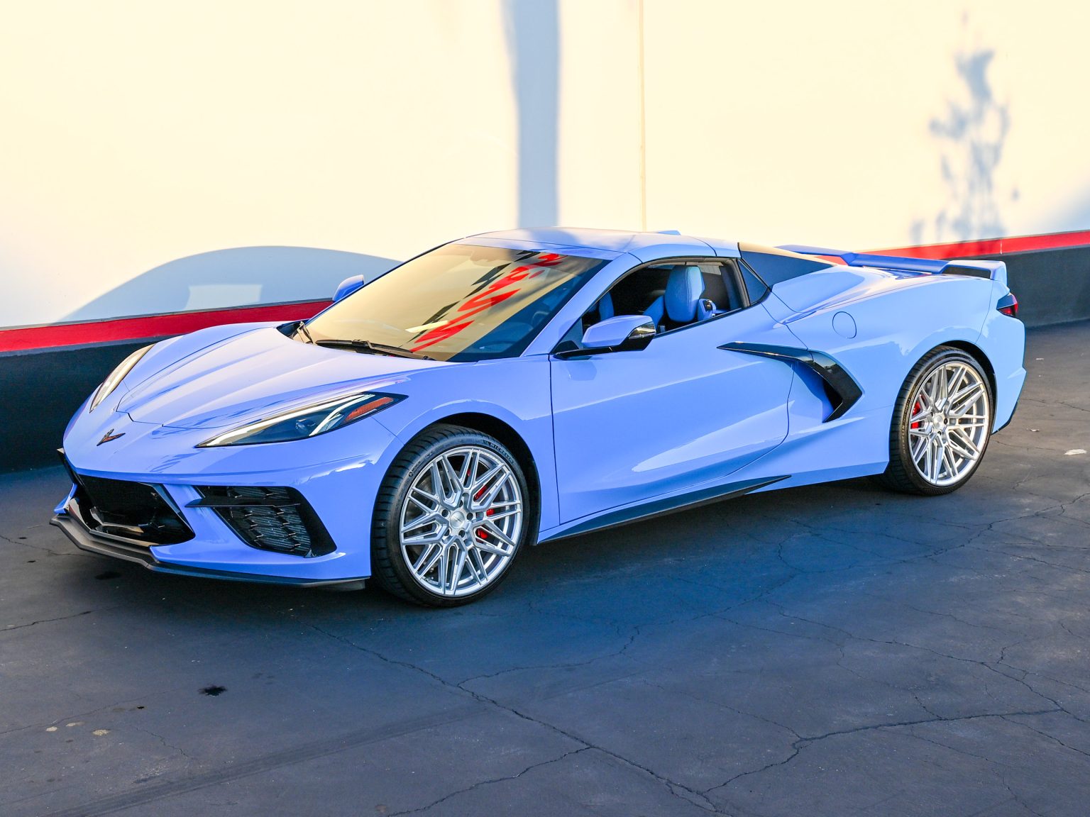 2022 Rapid Blue C8 Corvette Convertible 1714