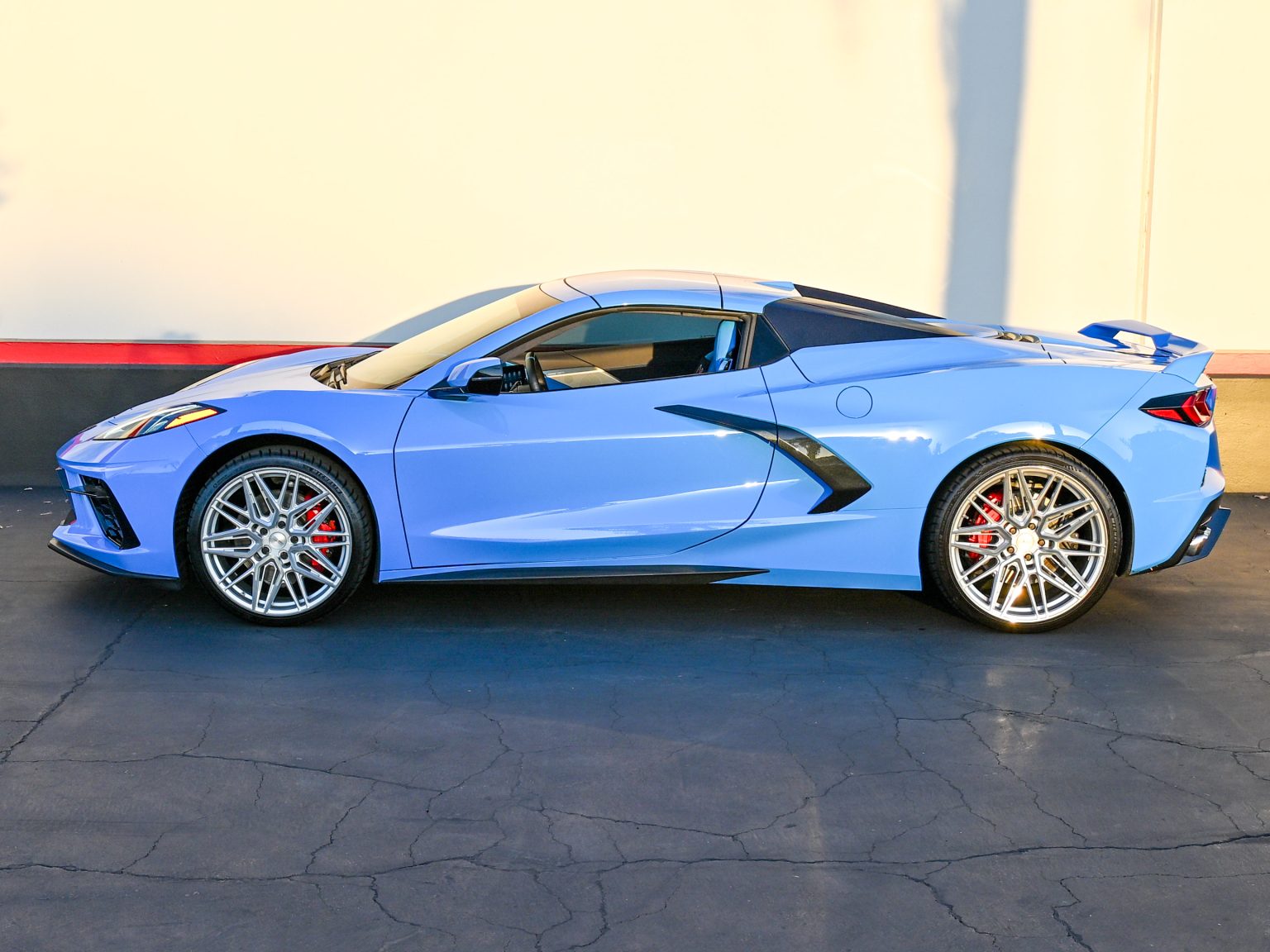 2022 Rapid Blue C8 Corvette Convertible 1724