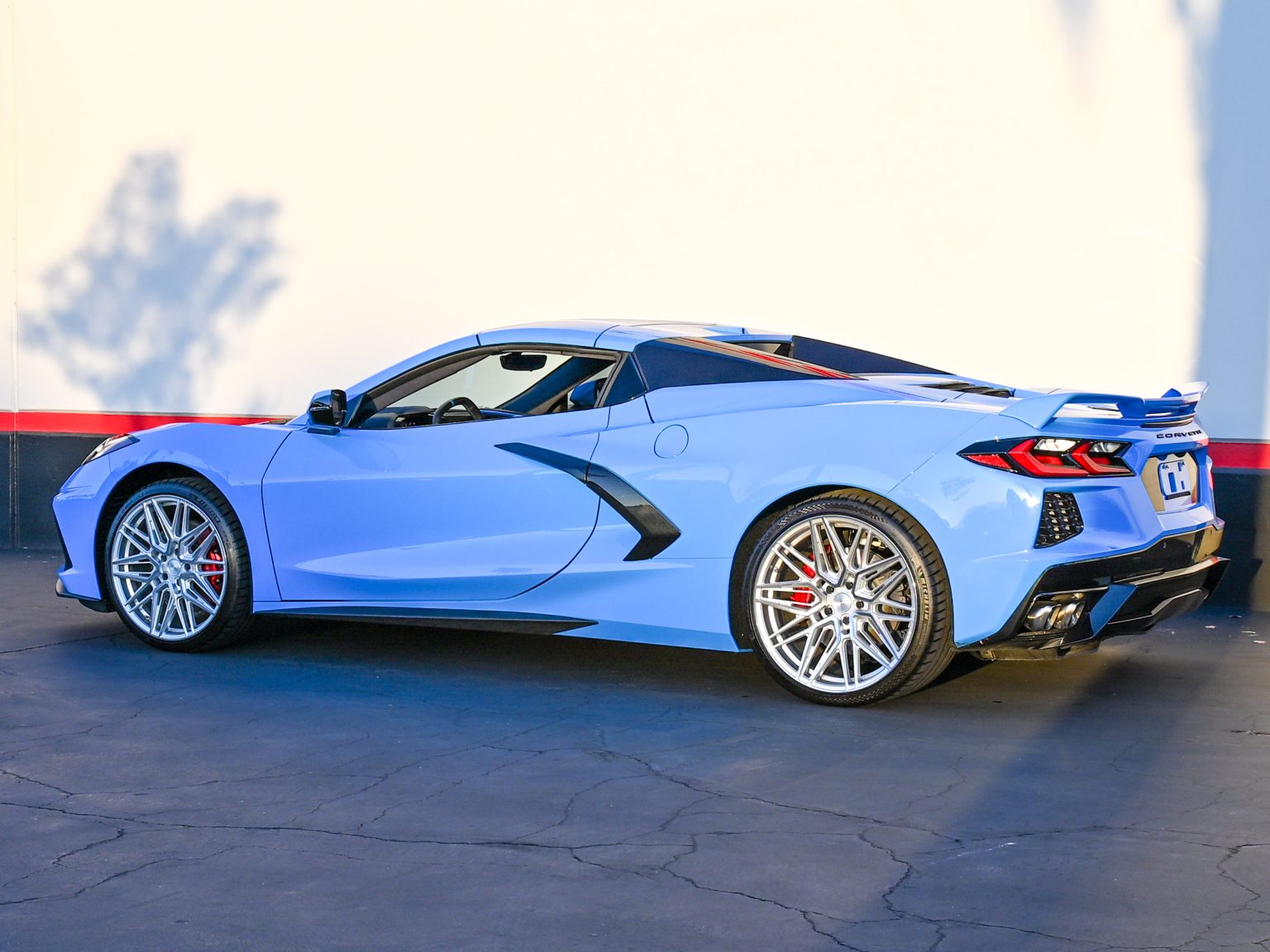 2022 Rapid Blue C8 Corvette Convertible 1729