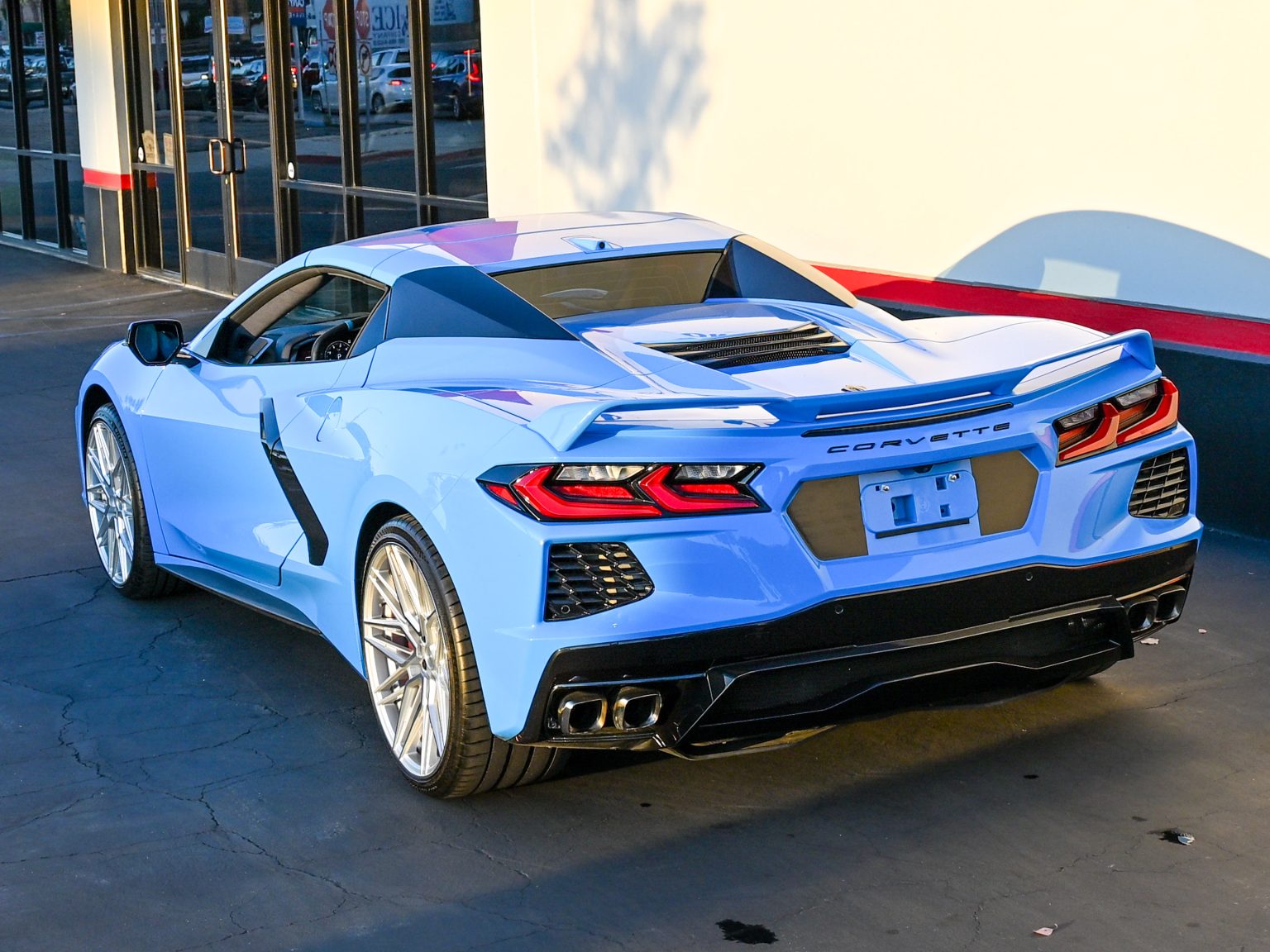 2022 Rapid Blue C8 Corvette Convertible 1736