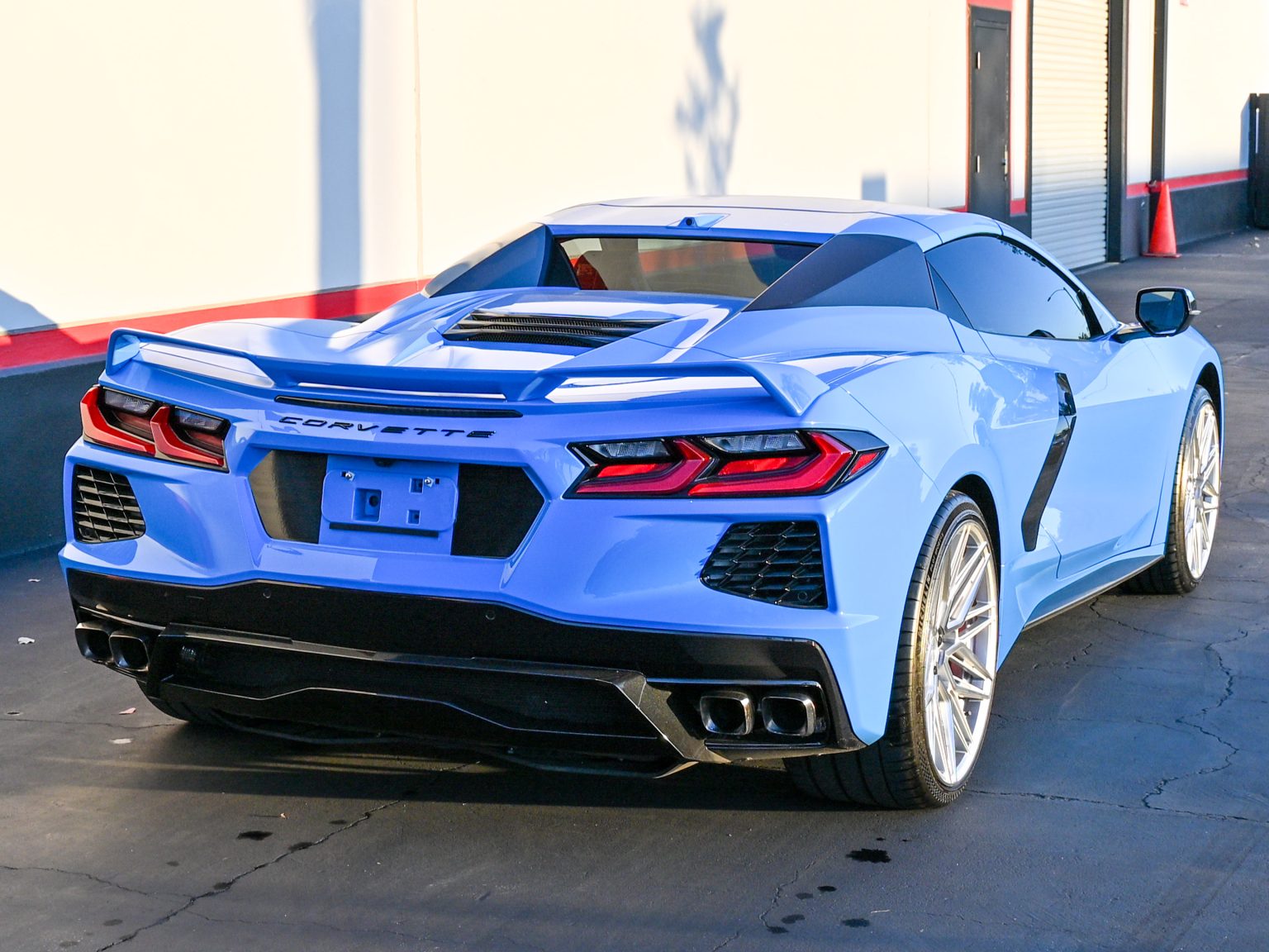 2022 Rapid Blue C8 Corvette Convertible 1745