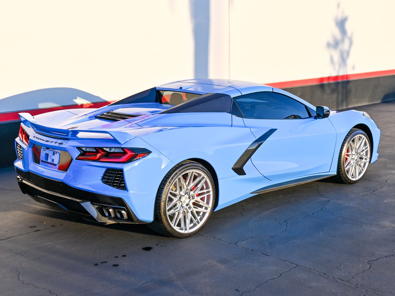 2022 Rapid Blue C8 Corvette Convertible 1751