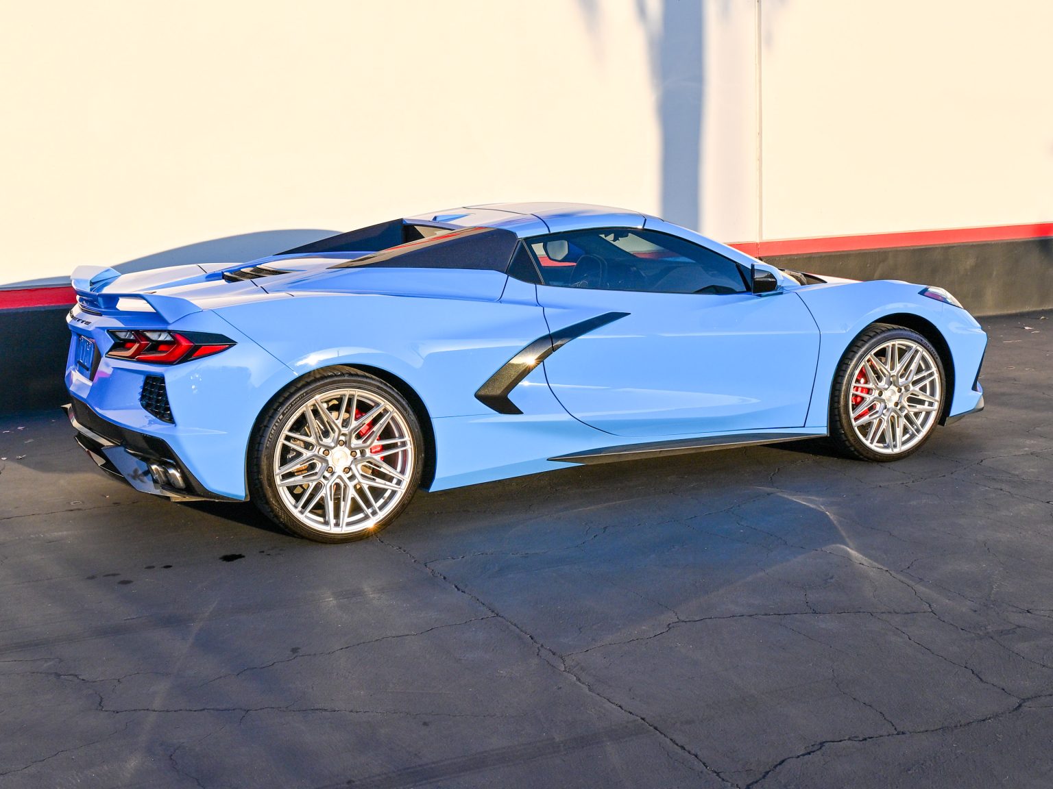 2022 Rapid Blue C8 Corvette Convertible 1753