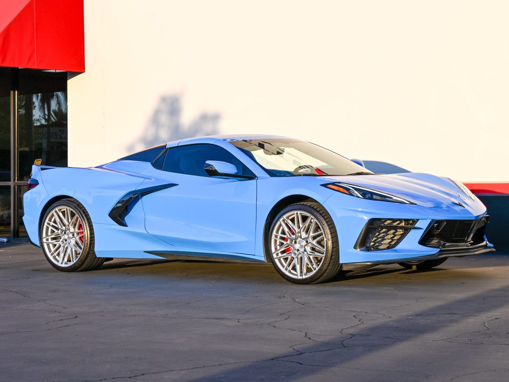 2022 Rapid Blue C8 Corvette Convertible 1767