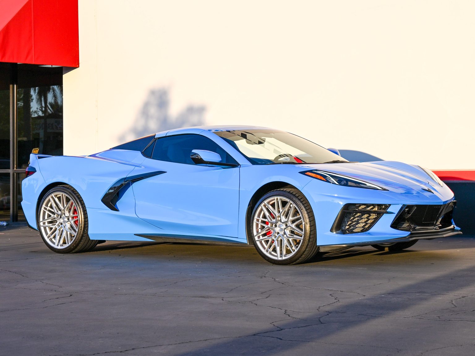2022 Rapid Blue C8 Corvette Convertible 1767